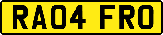 RA04FRO