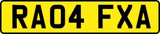 RA04FXA