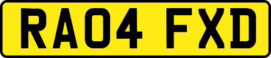 RA04FXD
