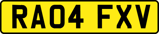 RA04FXV