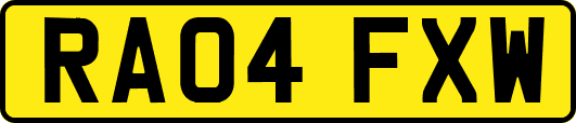 RA04FXW
