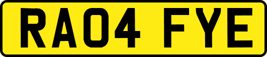 RA04FYE