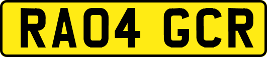RA04GCR