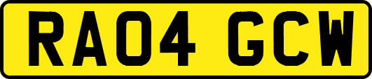 RA04GCW