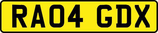 RA04GDX