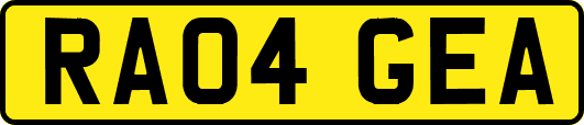 RA04GEA