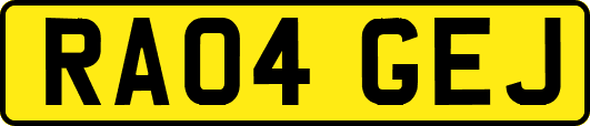 RA04GEJ