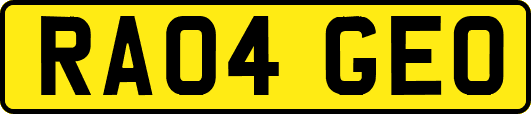 RA04GEO