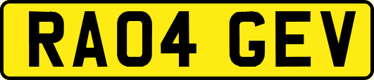 RA04GEV