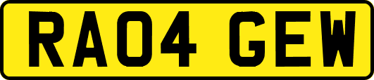 RA04GEW