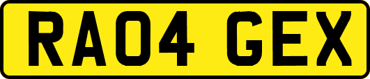 RA04GEX