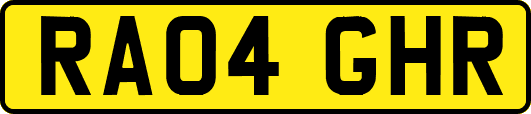 RA04GHR