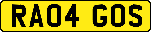 RA04GOS