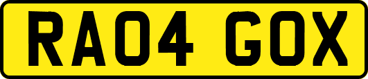 RA04GOX