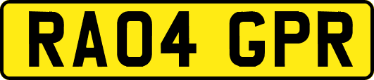 RA04GPR