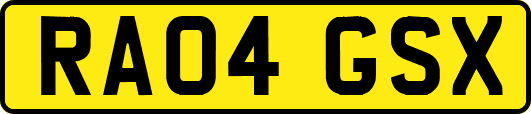 RA04GSX