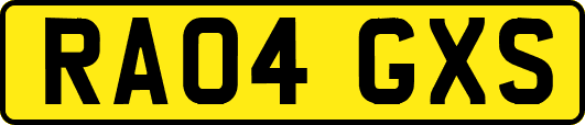 RA04GXS