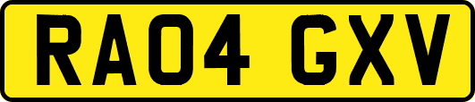 RA04GXV