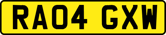 RA04GXW