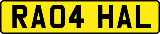 RA04HAL