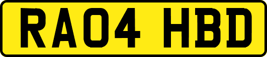 RA04HBD