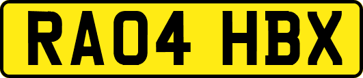 RA04HBX