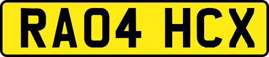 RA04HCX