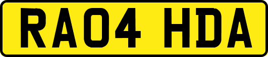 RA04HDA