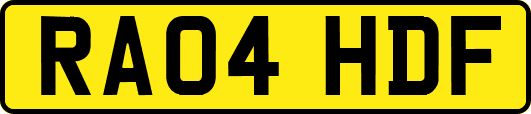 RA04HDF