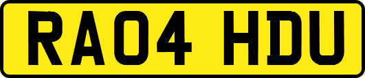 RA04HDU