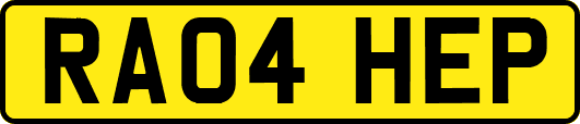 RA04HEP