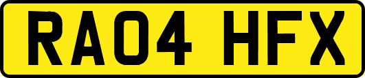 RA04HFX