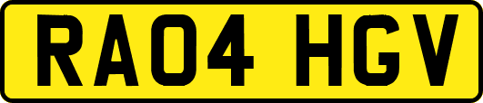 RA04HGV