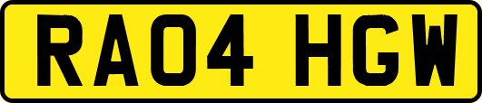 RA04HGW