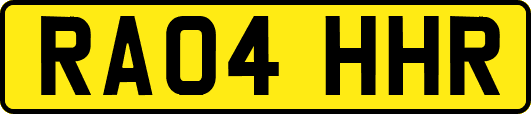 RA04HHR