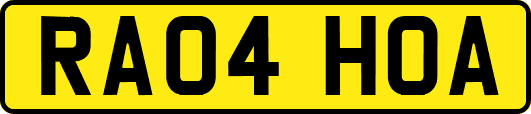 RA04HOA