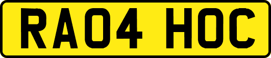 RA04HOC