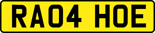 RA04HOE