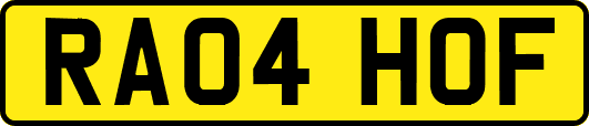 RA04HOF