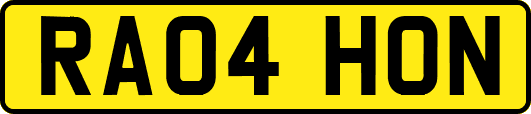RA04HON