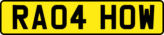 RA04HOW