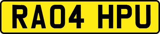 RA04HPU