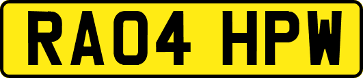 RA04HPW