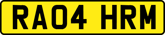 RA04HRM