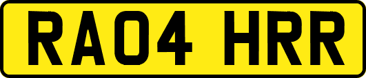 RA04HRR