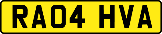 RA04HVA