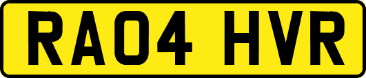 RA04HVR