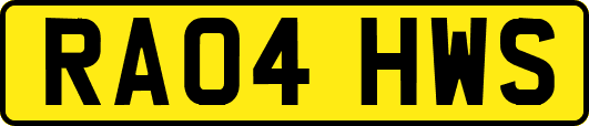RA04HWS