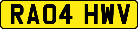RA04HWV