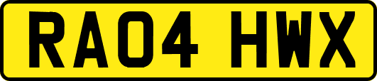 RA04HWX